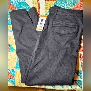 😃 - SOCIAL STANDARD by SANCTUARY Logan Utility Pant Size 12 NWT Black